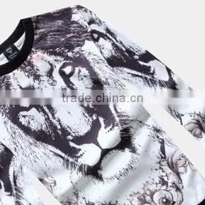 Winter Cowl Neck Printed Hip Hop Hoddies thumbnail-2