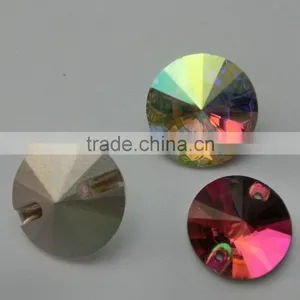 Crystal Button Loose Gems Jewelry Beads thumbnail-3