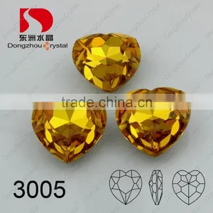 Heart Crystal Ring Stone Making Manufacture thumbnail-1