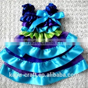 Girls Ruffle Dress Baby Clothes Online thumbnail-2
