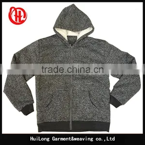 Men New Custom Zipper Hoodies Cheap Quality Plain Hoodies thumbnail-3
