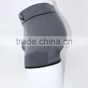Gray Men Nylon Seamless Underwear thumbnail-3