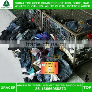 Supplier Hot Sale In Malaysia Cream Quality Kid Pants Used Summer Clothing thumbnail-4