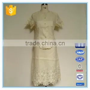 Wholesale Fitness Short Sleeve Embroidery Apparel Woman for Suits thumbnail-1