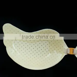 2015 High Quality Ladies Sexy Self-Adhesive Nude Silicon Artificial Bra thumbnail-5