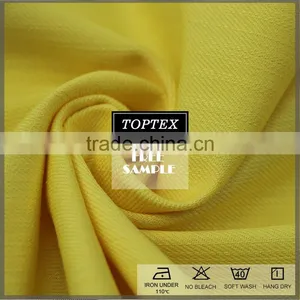 100% Cotton Soild Dyed Slub Twill Fabric thumbnail-2