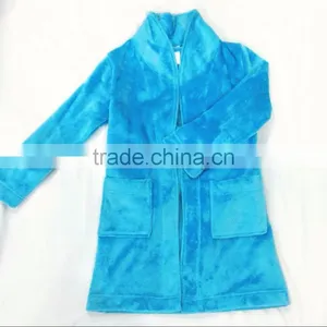 Supersoft Coral Fleece Boys and Girls Bathrobe thumbnail-2