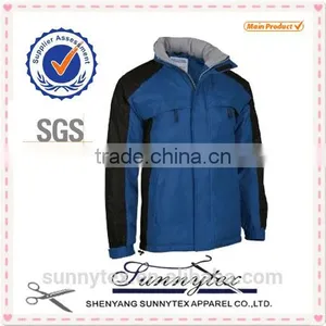 2016 New Design Men Canvas Winter Reflective Working Jacket thumbnail-3