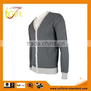 China Manufature 2015 Fitness Own Design Cardigan Longsleeve Cardigan thumbnail-1