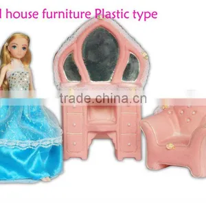 12 Inch Fashion Plastic Doll House thumbnail-1