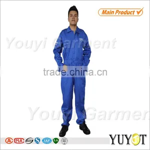 Shenzhen Manufacture Workwear Product Type Soft and Breathable Mens 100 Cotton Work Clothing thumbnail-1