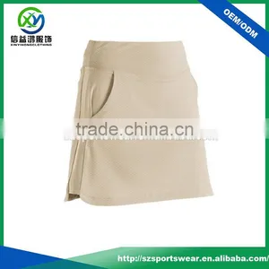 2017 New Design Breathable Mesh Fabric Dry Fit Performance Ladies Skirt, Sport Skirts thumbnail-1