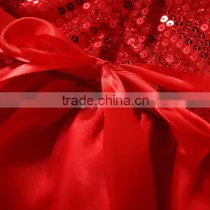 Wholesale Fall New Arrival Sequined Sleeveless Baby Girl Christmas Princess Dress thumbnail-3
