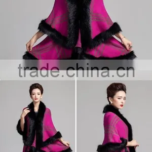 Faux Fur /Raccoon Fur Collar /Winter Fur Faux Raccoon Scarf Shawl Collar thumbnail-1