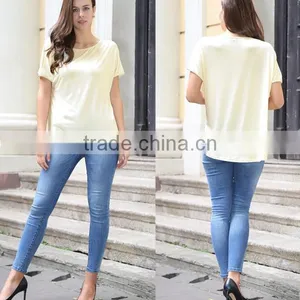 Short Sleeves Custom Printing100% Cotton Custom Women t Shirt thumbnail-5