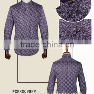 Colorado Button Downs Paisley Printing Cotton Men Shirts thumbnail-1