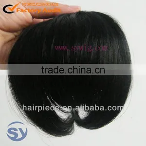 Factory Price Human Hair Fringe, Hair Bang, Clip in Fringe thumbnail-1