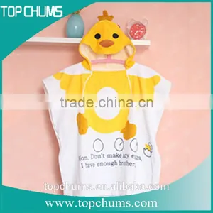 Baby Cartoon Baby Bathrobe Animal Baby Towel With Hood thumbnail-2