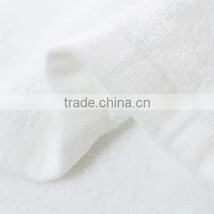 100% Cotton 21S /2 Plain White Hotel Face Towel thumbnail-4