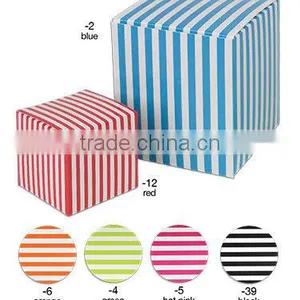 Color Striped 1 Piece Paper Boxes thumbnail-1