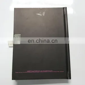 Hot Selling Promotion Custom Push Button Notebook Diary With Lock and Key thumbnail-5