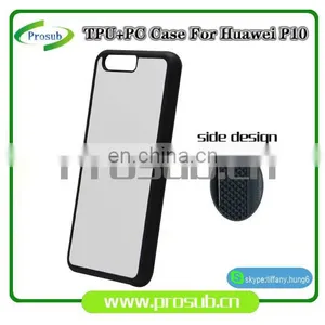 2d Sublimation Heat Transfer PC +TPU Silicon Blank Cell Phone Case for Prosub-Huawei P10 thumbnail-3