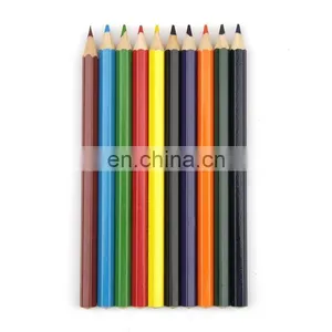 10 Colors High Quality Thick Wooden Colored Pencil Set thumbnail-1