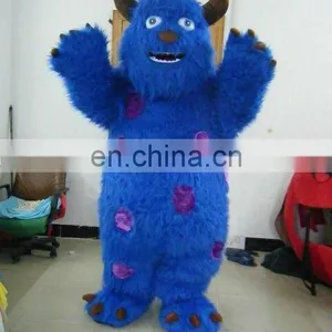NO.3580 Dark Blue Monster Mascot Costume thumbnail-1