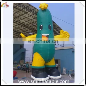 Wholesale Inflatable Cucumber, Inflatable Cartoon Shape, Advertising Inflatable Vegetable Replica for Event thumbnail-1