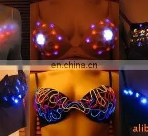 Led Bra/sexy Model's Light up Bra thumbnail-1