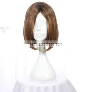 Attractive Girl Bob Synthetic Best Hair Wig Cosplay Anime Wigs for Bald Women thumbnail-2