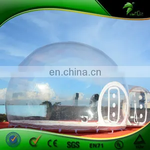 Giant Inflatable Bubble Tent With Tunnels Camping Transparent Dome Tent Hiking Inflatables Balloon thumbnail-2