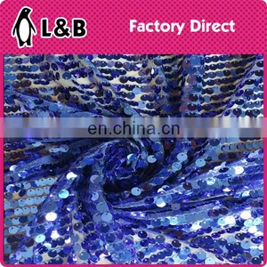 2017 High Quality Fashion Colorful Sequin Embroidery Fabric thumbnail-4