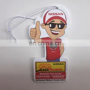 OEM Factory Price Cartoon Shape Car Air Freshner , Paper Card Air Freshner thumbnail-3