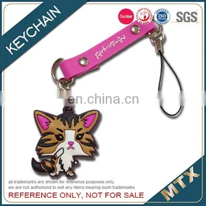 2016 Fashionanle Cute Custom 3D Design Soft PVC Keychain thumbnail-4
