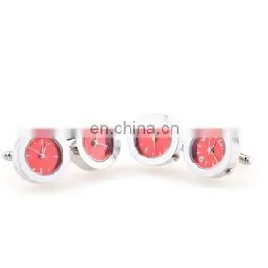 Stainless Steel Colorful Round Watch Cufflink Cufflink Mens SteamPunk Style Mechanism Movement Watch Cufflinks thumbnail-3
