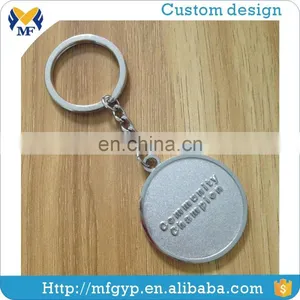 Metal Shopping Cart Coin Chip Token Keychain thumbnail-4