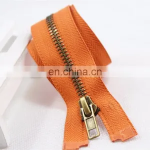 6 Colors Available,Close-open Metal Zippers With Pearl Slider, Multi-color #5 Zippers For DIY Sewing thumbnail-6
