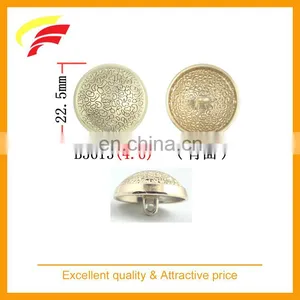 40L 25mm Round Zinc Alloy , Zamak , Metal Hand Sewing Suit Button With Enamel thumbnail-4
