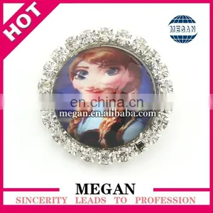 Various Cartoon Photo Acrylic Rhinestone Metal Button thumbnail-4