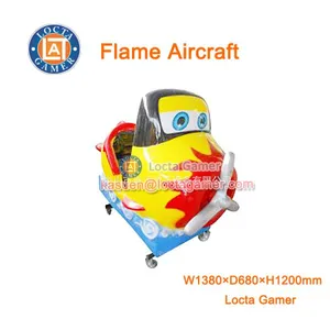 Zhongshan Amusement Kiddie Rides Coin Operated Rocking Car Flame thumbnail-1