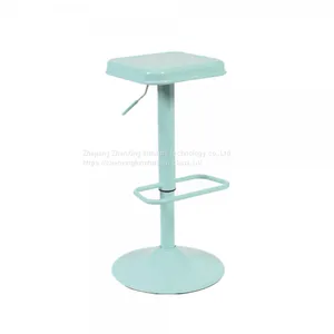 ZX-1604 Metal High Swivel Barstools Chair High Chairs For Bar Table thumbnail-2