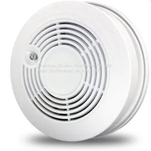 Battery Powered Photoelectric Smoke Alarm Standalone Smoke Detector 9V for Home thumbnail-1