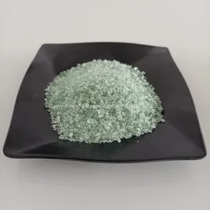 Decorative Granular Colored Silica Sand, Green Fused Quartz Sand thumbnail-2