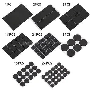Thickening Self Adhesive Furniture Leg Feet Rug Felt Pads Anti Slip Mat Bumper Damper For Chair Table thumbnail-1