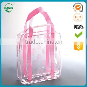 2015 Cheap Clear Pvc Packaging Tote Bag thumbnail-1