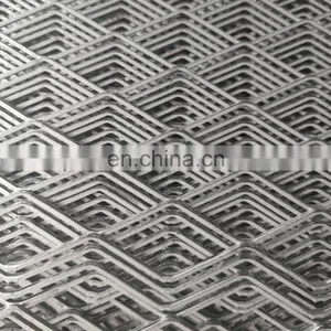 Different Size Durable Galvanized Sheet Diamond Aluminum Metal Expanded Wire Mesh thumbnail-1