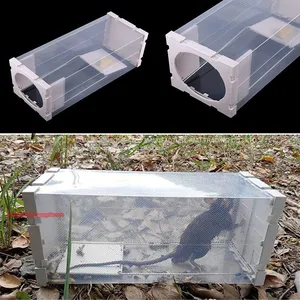 Live Catch Mouse Trap Cage Small Rodent Mice Rats Control Cage Killer thumbnail-3