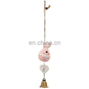 Nordic Style Cute Cartoon Ceramic Animal Creative Children's Clothing Store Decorative Wind Chimes thumbnail-5