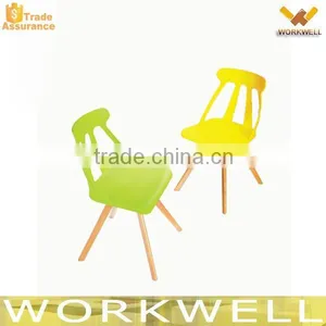 WorkWell High Quality Cheap Outdoor Plastic Chair Dining Chair Party Chair KW-P16 thumbnail-1